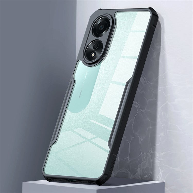XUNDD For Oppo A58 4G Acrylic+TPU Shell Phone Cover Anti-Scratch Phone Case