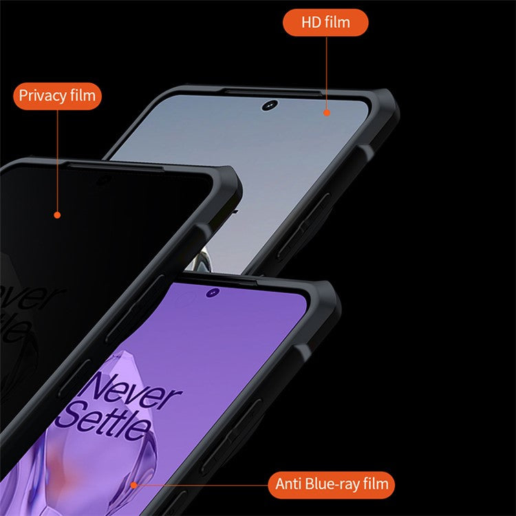 XUNDD For OnePlus 12 5G Case Magnetic Phone Cover Acrylic+TPU Phone Shell