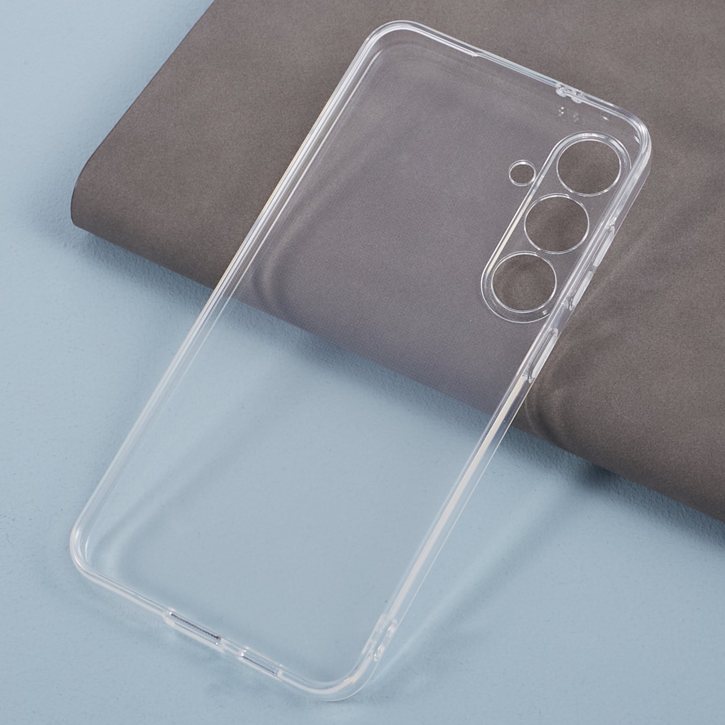 For Samsung Galaxy S24 TPU Case 2.0mm Watermark-free Clear Phone Cover