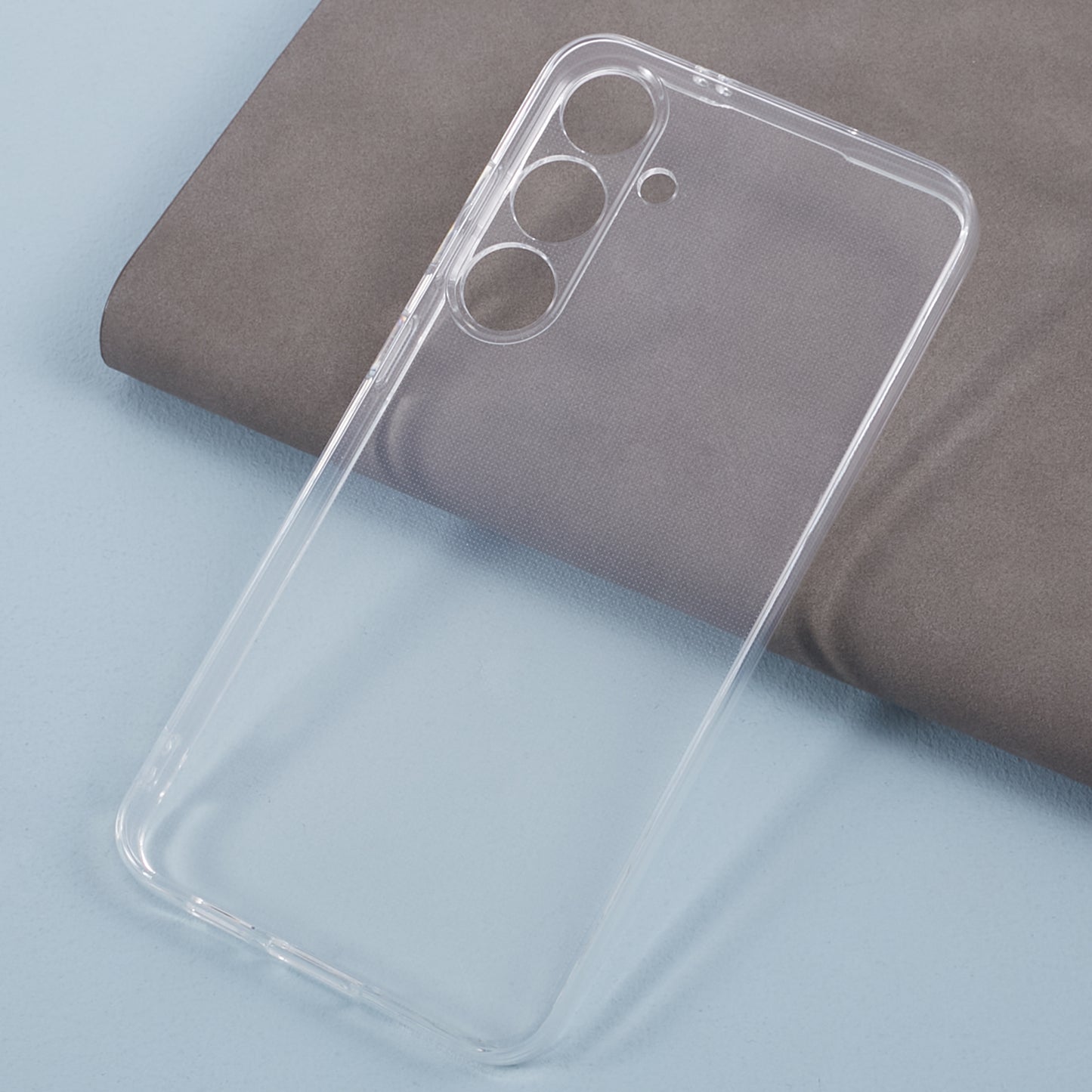 For Samsung Galaxy S24 TPU Case 2.0mm Watermark-free Clear Phone Cover