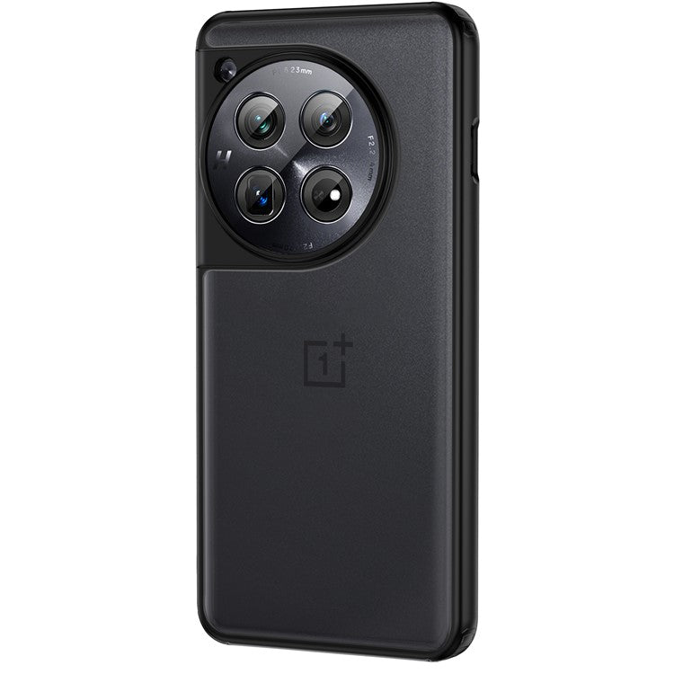 For OnePlus 12 5G Phone Case Reinforced Corners Shockproof Cover - Matte Black