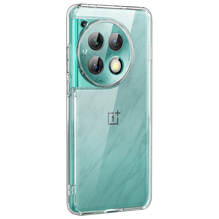 For OnePlus 12 5G Phone Case Reinforced Corners Shockproof Cover - Transparent