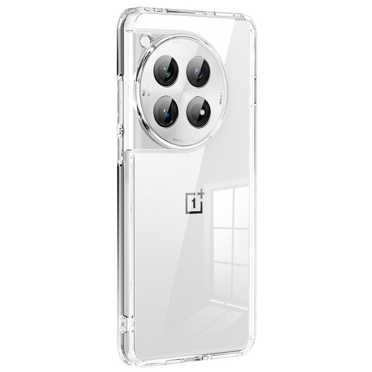 For OnePlus 12 5G Phone Case Reinforced Corners Shockproof Cover - Transparent