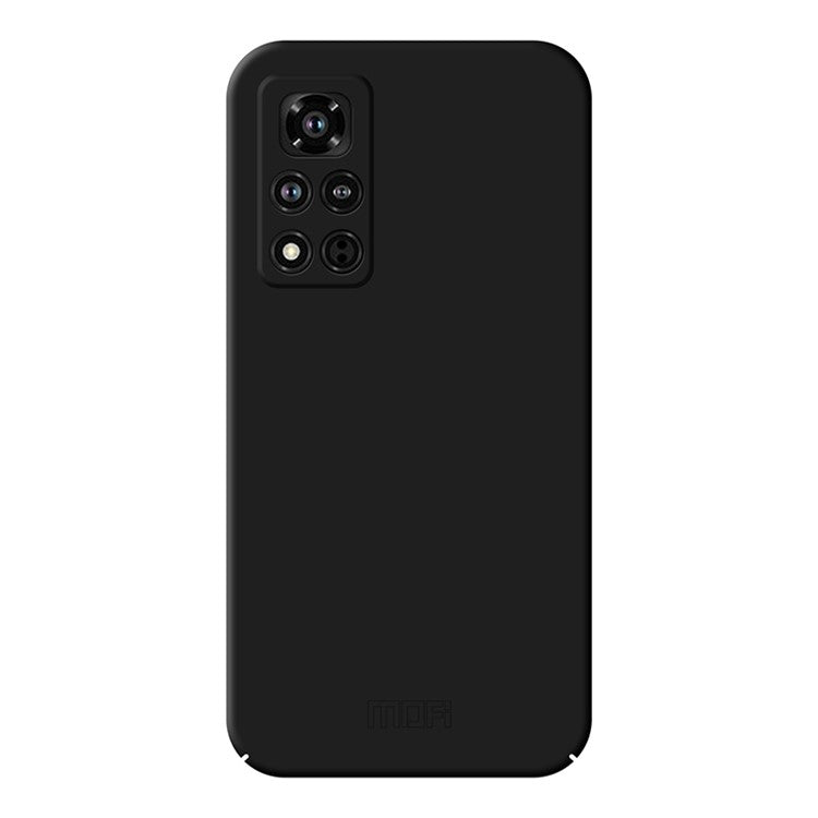 MOFI JK Qin Series For Honor V40 5G Phone Case Skin-Feel Protective Phone Cover - Black