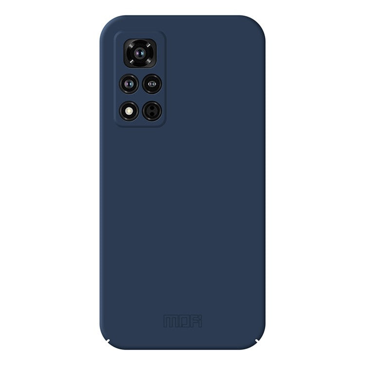 MOFI JK Qin Series For Honor V40 5G Phone Case Skin-Feel Protective Phone Cover - Blue