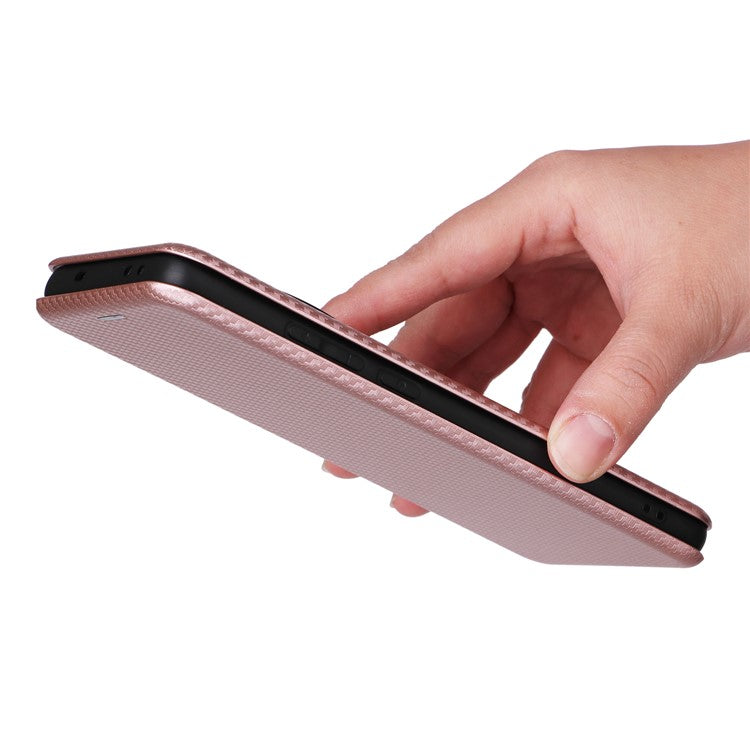 For OnePlus 12 5G Leather Phone Case with Card Slots Stand - Rose Gold