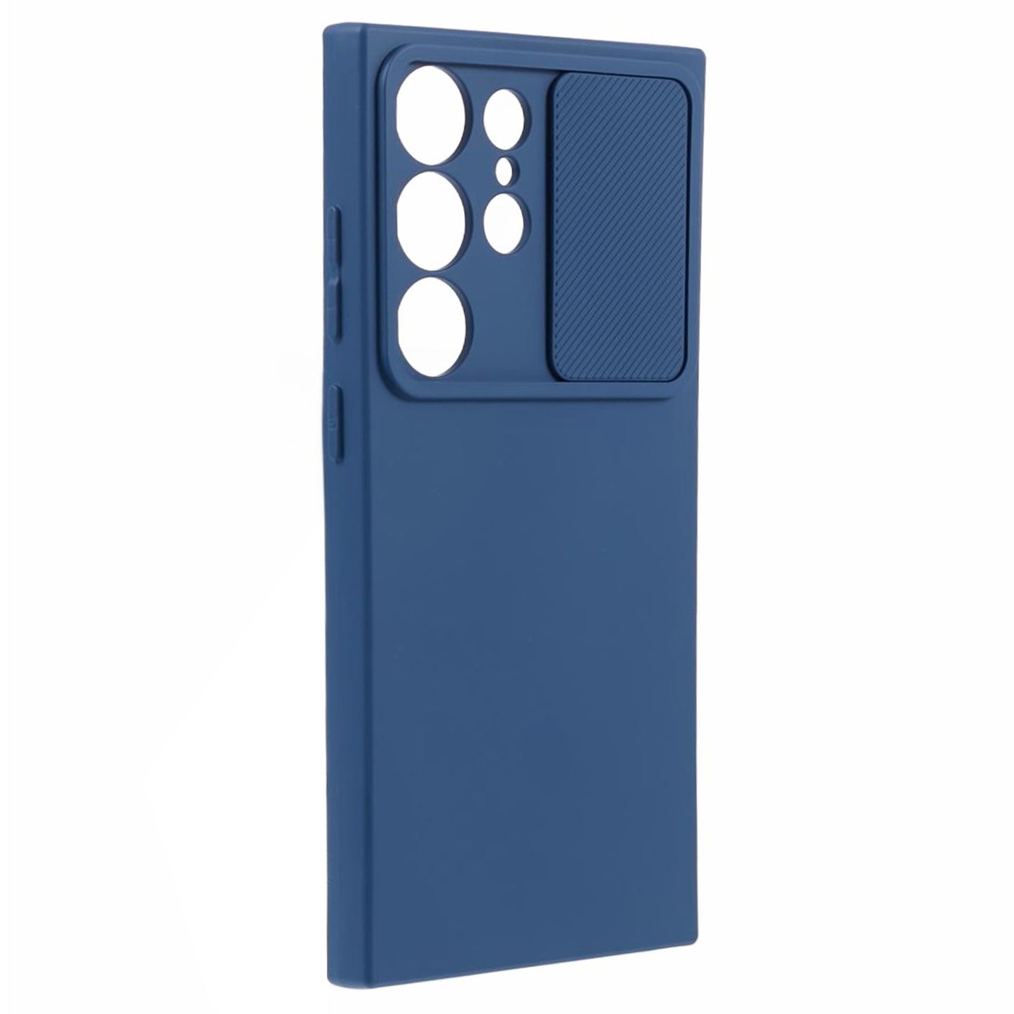 TMT Series for Samsung Galaxy S24 Ultra TPU Case Soft Lining Smart Phone Back Cover - Sapphire