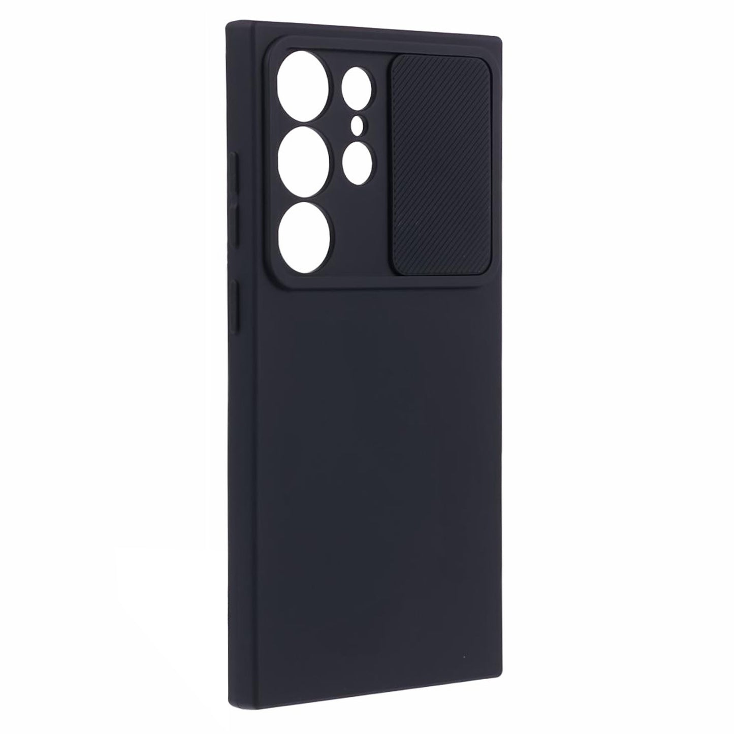 TMT Series for Samsung Galaxy S24 Ultra TPU Case Soft Lining Smart Phone Back Cover - Black
