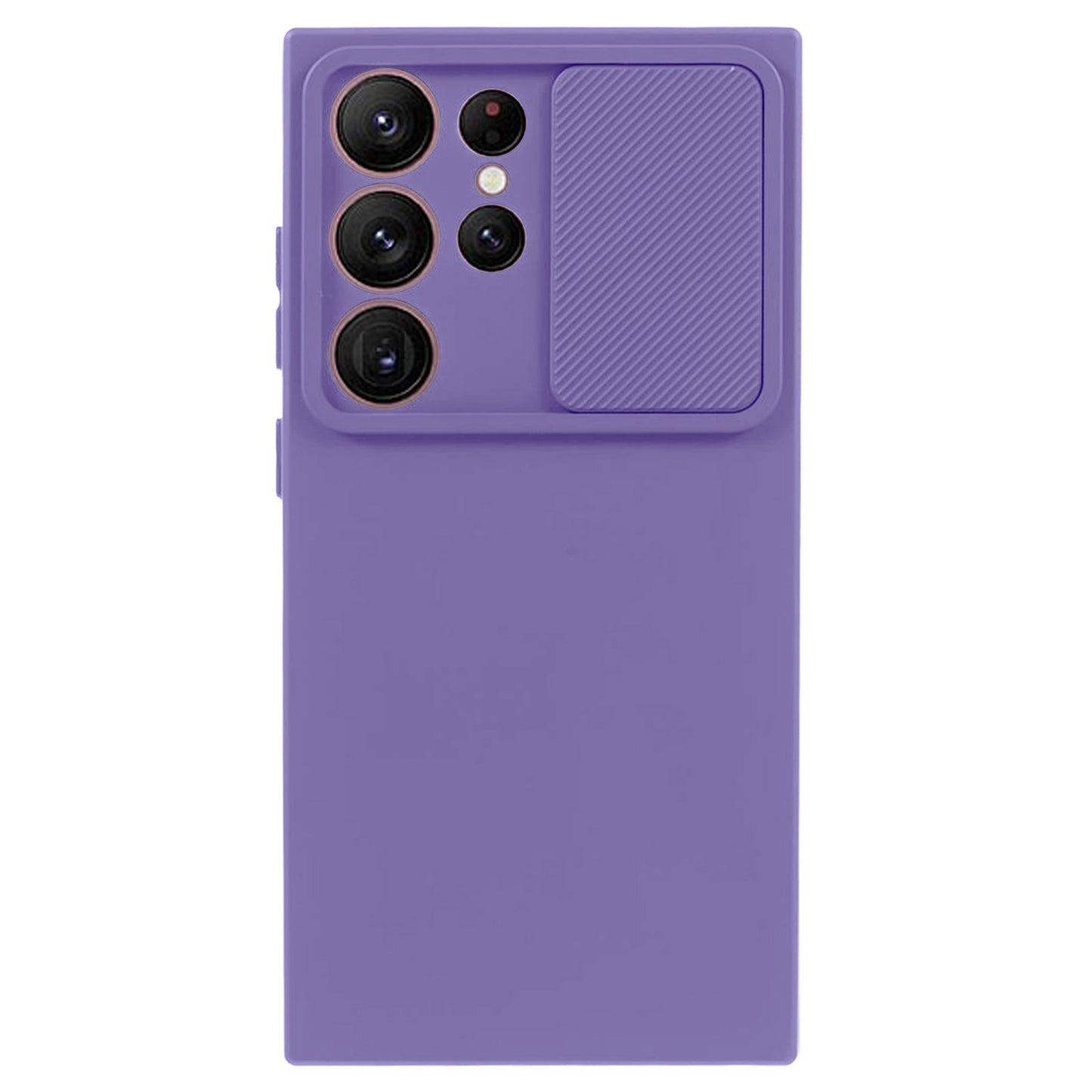 TMT Series for Samsung Galaxy S24 Ultra TPU Case Soft Lining Smart Phone Back Cover - Purple