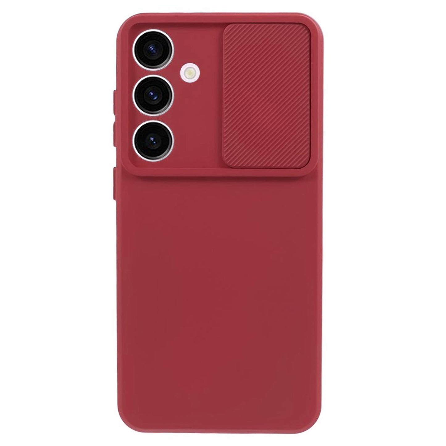 TMT Series for Samsung Galaxy S24+ Case Shockproof TPU Soft Lining Phone Protector - Red