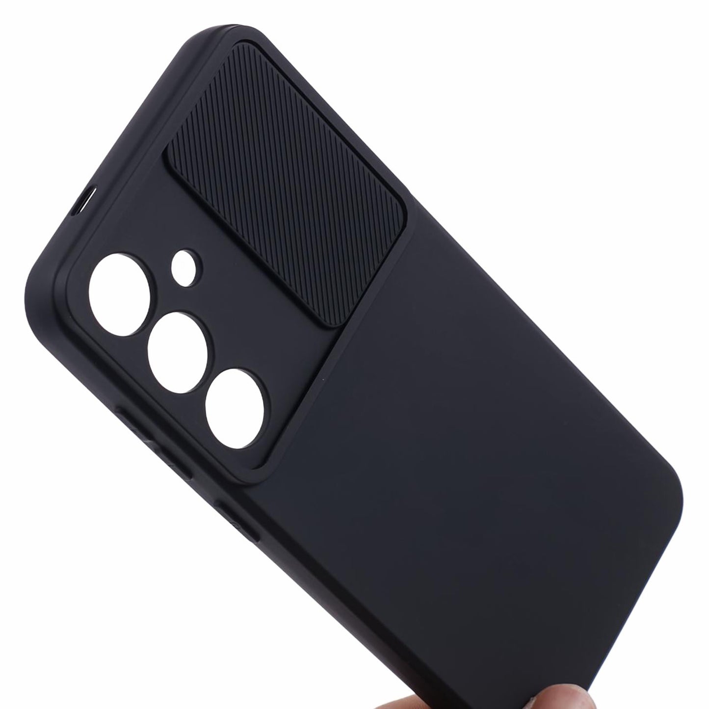 TMT Series for Samsung Galaxy S24+ Case Shockproof TPU Soft Lining Phone Protector - Black