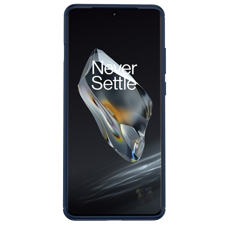 For OnePlus 12 5G Soft TPU Case Litchi Texture Protective Phone Cover - Black