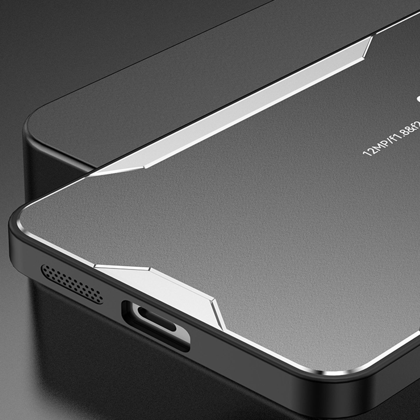 For Samsung Galaxy S24+ Phone Cover Aluminium Alloy+TPU+PC Airbag Protection Case - Silver