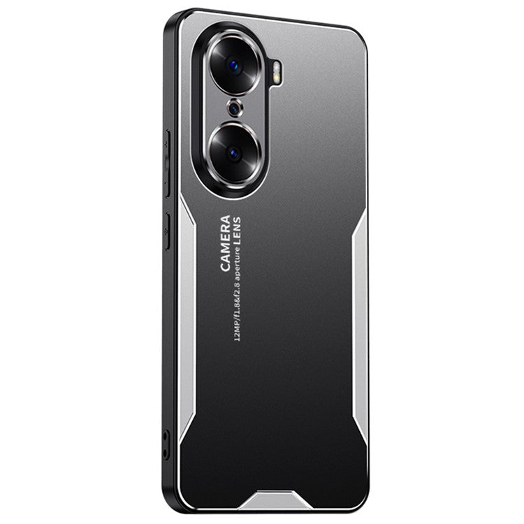 For Honor 60 Pro Anti-drop Phone Case with Precise Lens Protection - Silver