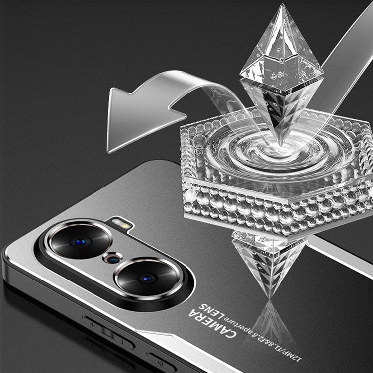 For Honor 60 Pro Anti-drop Phone Case with Precise Lens Protection - Red