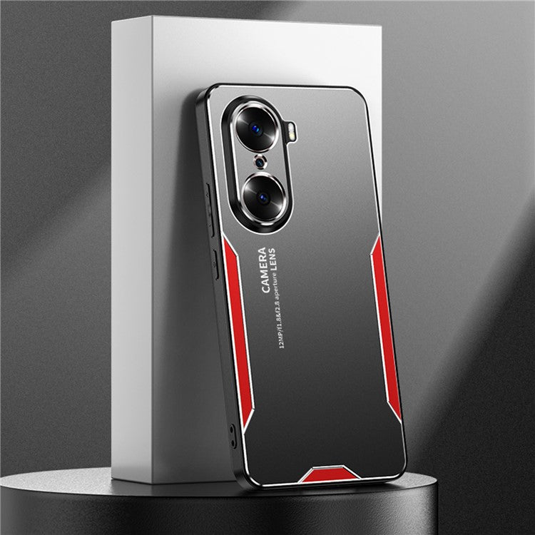 For Honor 60 Pro Anti-drop Phone Case with Precise Lens Protection - Red
