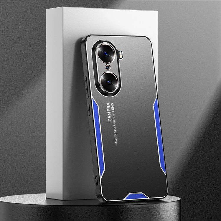 For Honor 60 Pro Anti-drop Phone Case with Precise Lens Protection - Blue