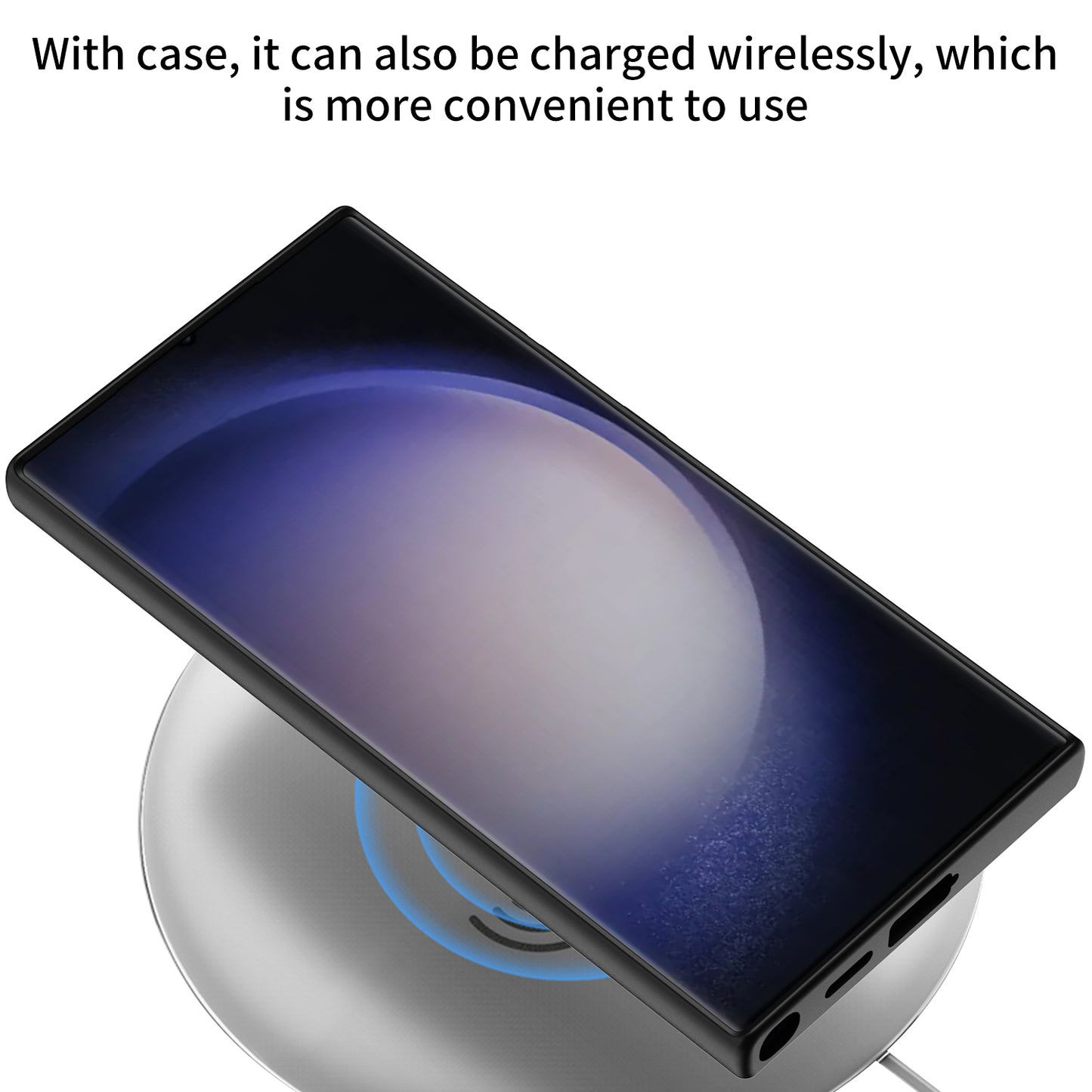 GKK For Samsung Galaxy S24 Ultra Magnetic Phone Case with Rotary Ring Kickstand - Red