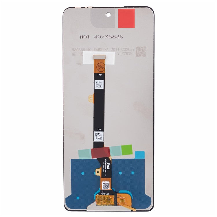 For Infinix Hot 40 X6836 Grade C LCD Screen and Digitizer Assembly Replacement Part (Without Logo)