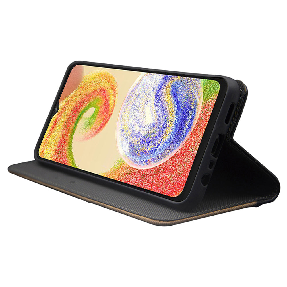 IDEWEI For Samsung Galaxy S24 Leather Case with Card Slots Phone Cover - Yellow