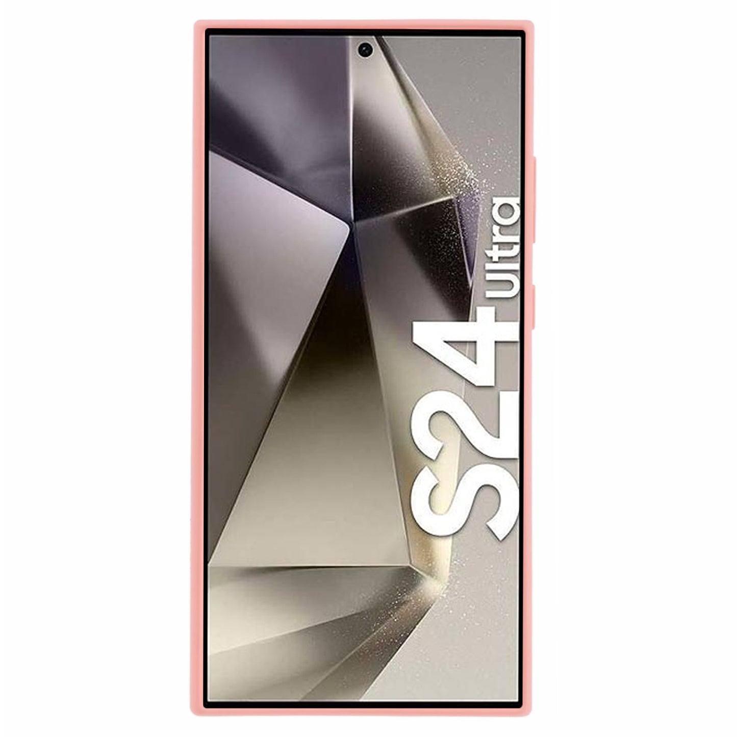 MERCURY GOOSPERY For Samsung Galaxy S24 Ultra TPU Case SOFT FEELING Series Matte Phone Cover - Pink