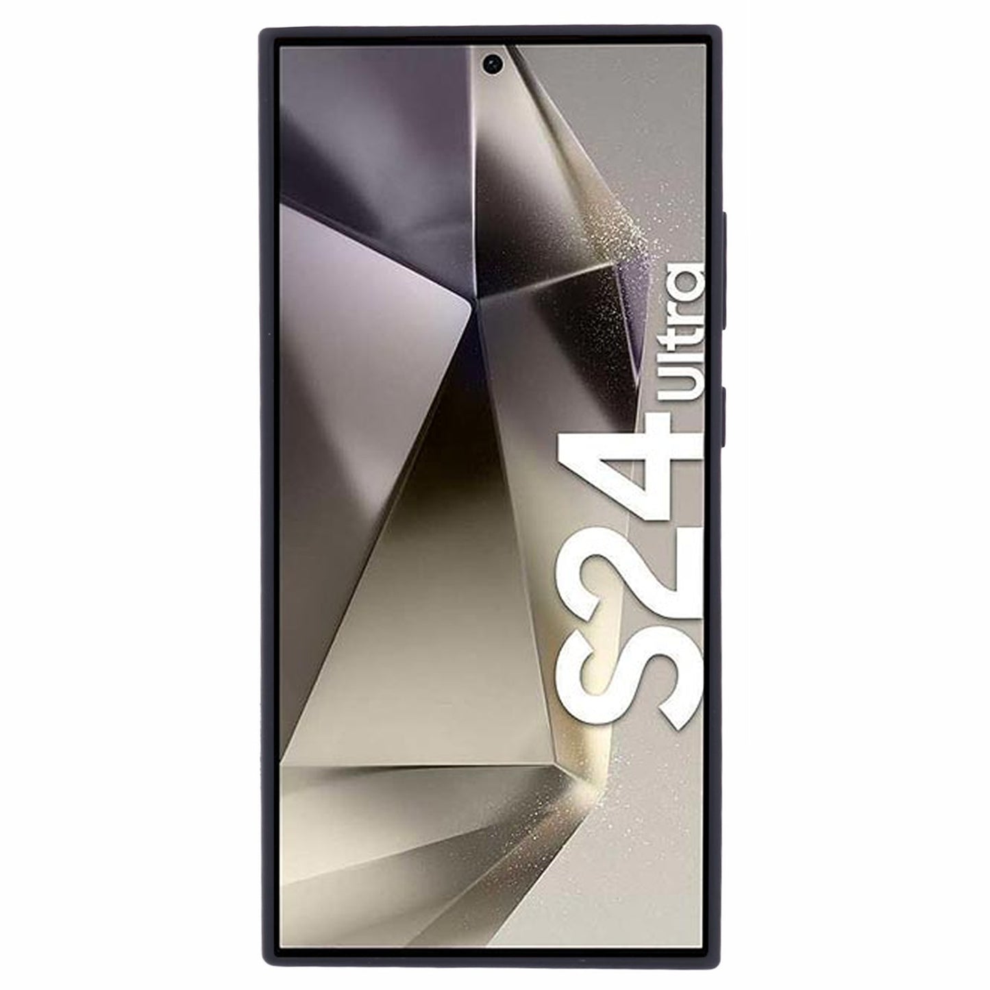 MERCURY GOOSPERY For Samsung Galaxy S24 Ultra TPU Case SOFT FEELING Series Matte Phone Cover - Black