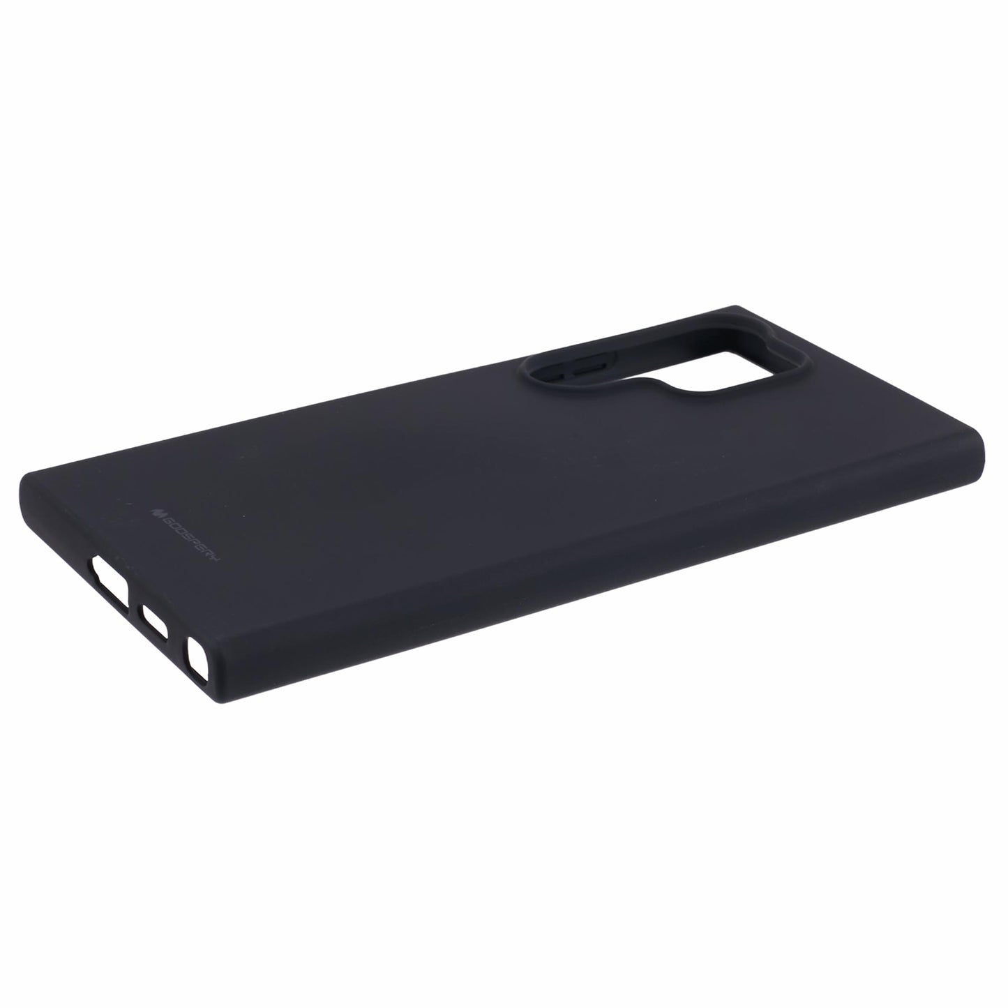 MERCURY GOOSPERY For Samsung Galaxy S24 Ultra TPU Case SOFT FEELING Series Matte Phone Cover - Black