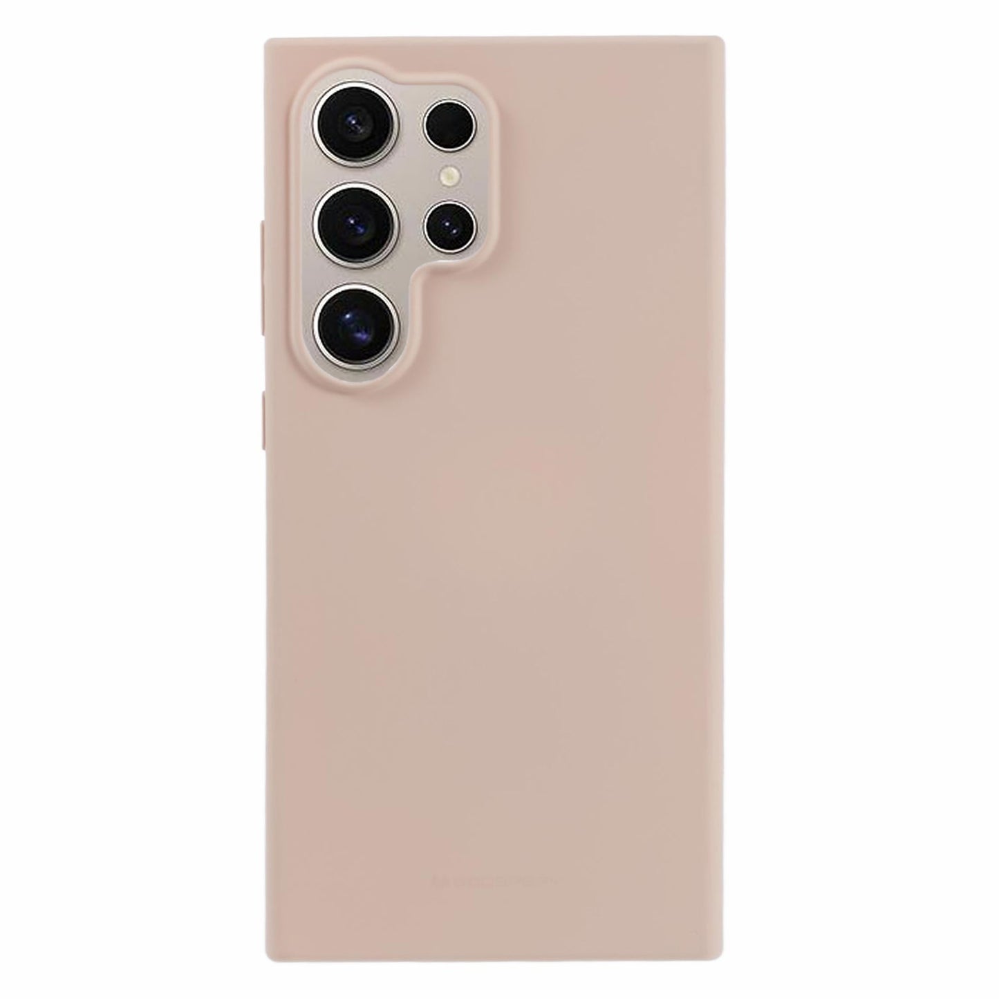MERCURY GOOSPERY For Samsung Galaxy S24 Ultra TPU Case SOFT FEELING Series Matte Phone Cover - Light Pink