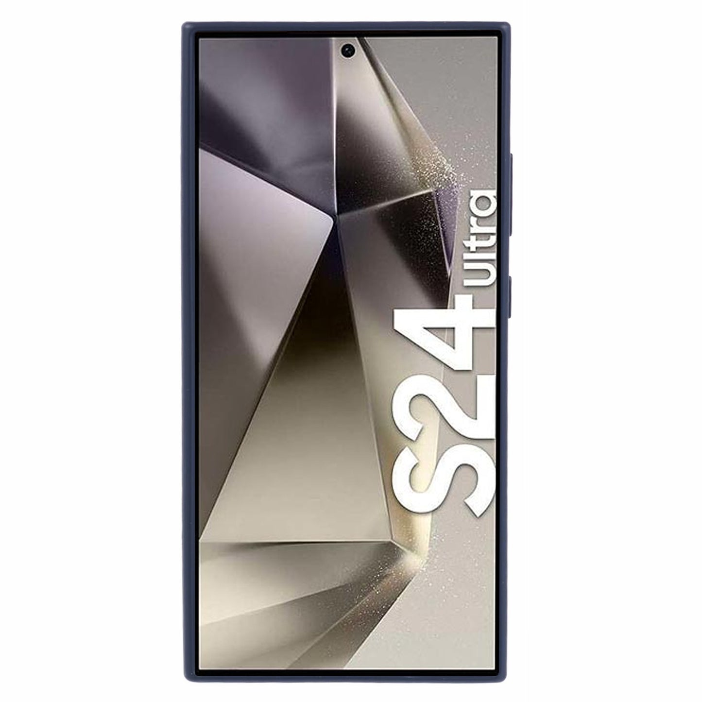 MERCURY GOOSPERY For Samsung Galaxy S24 Ultra TPU Case SOFT FEELING Series Matte Phone Cover - Blue