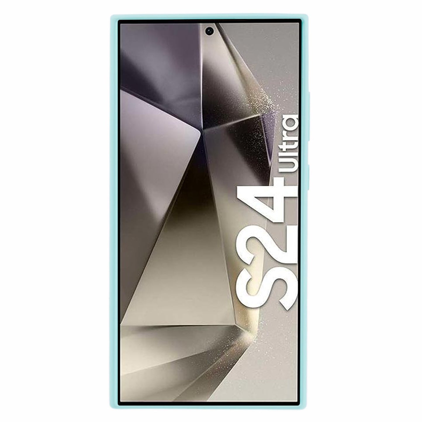 MERCURY GOOSPERY For Samsung Galaxy S24 Ultra TPU Case SOFT FEELING Series Matte Phone Cover - Cyan