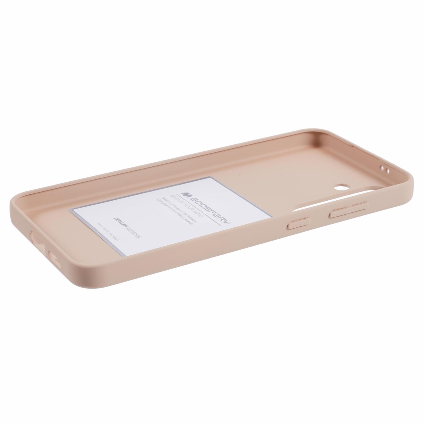 MERCURY GOOSPERY SOFT FEELING Series for Samsung Galaxy S24+ Slim Case Matte TPU Phone Cover - Light Pink