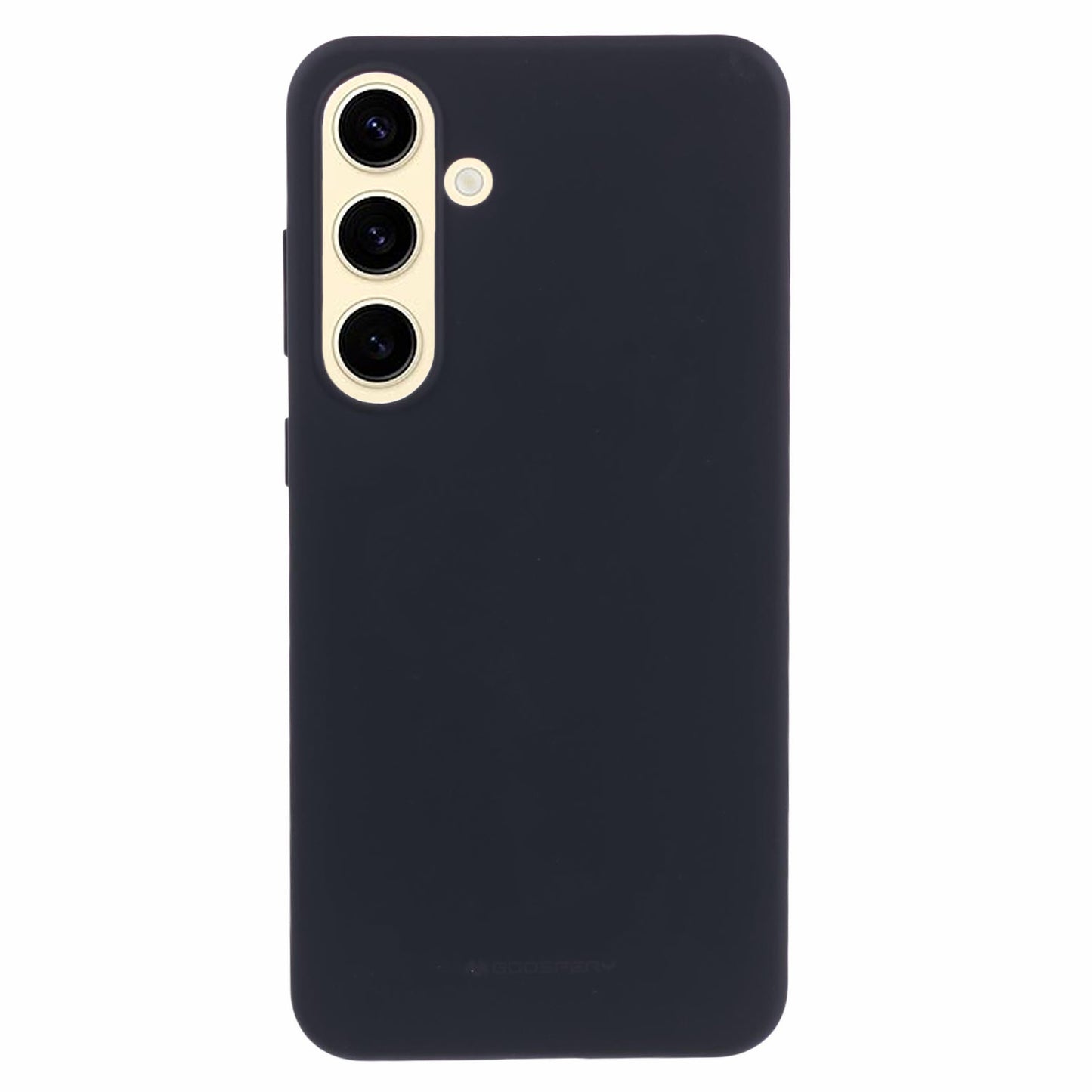 MERCURY GOOSPERY SOFT FEELING Series for Samsung Galaxy S24+ Slim Case Matte TPU Phone Cover - Black