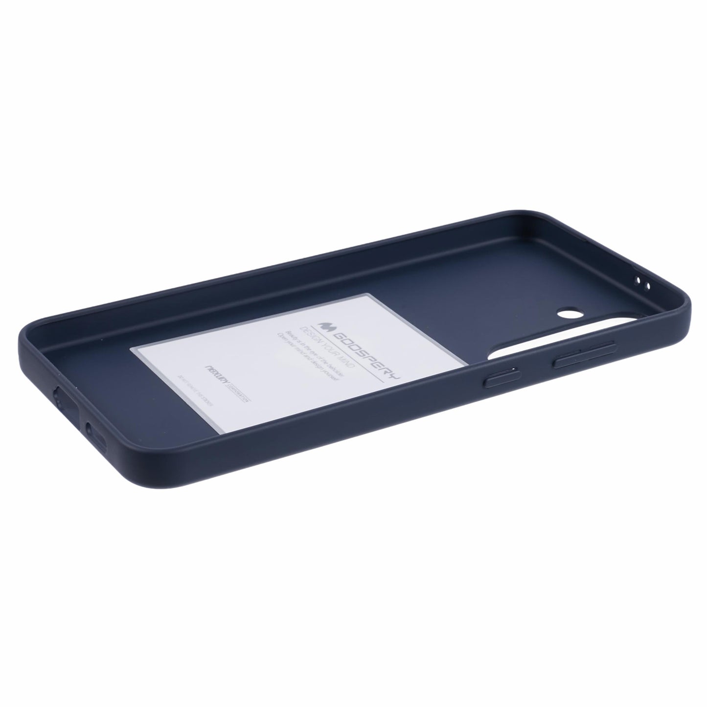 MERCURY GOOSPERY SOFT FEELING Series for Samsung Galaxy S24+ Slim Case Matte TPU Phone Cover - Blue