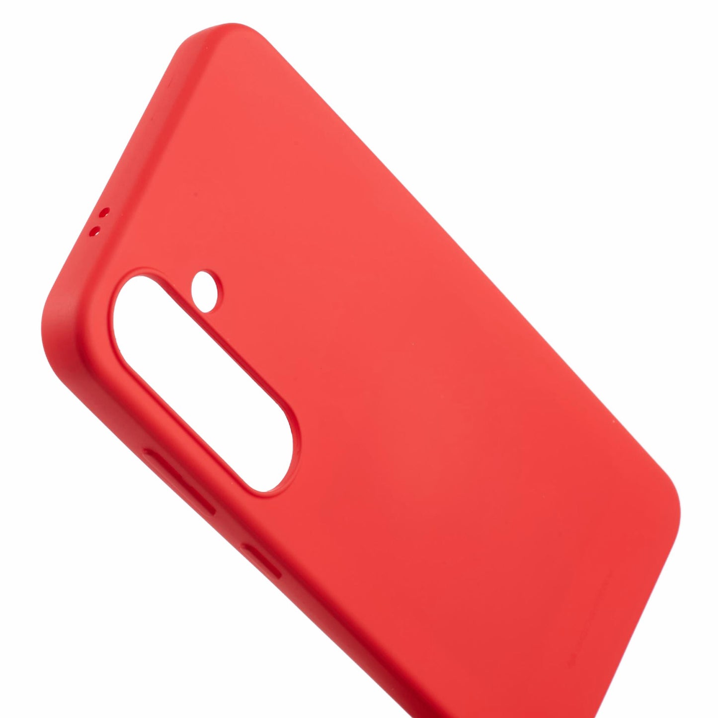 MERCURY GOOSPERY SOFT FEELING Series for Samsung Galaxy S24 TPU Cover Phone Case Matte Finish - Red