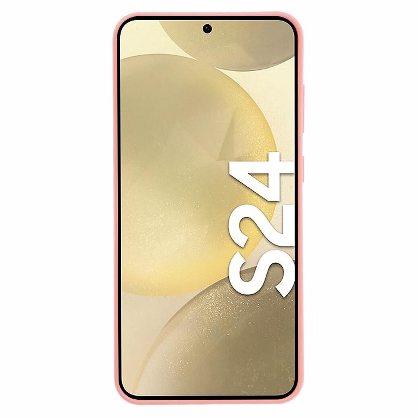 MERCURY GOOSPERY SOFT FEELING Series for Samsung Galaxy S24 TPU Cover Phone Case Matte Finish - Pink