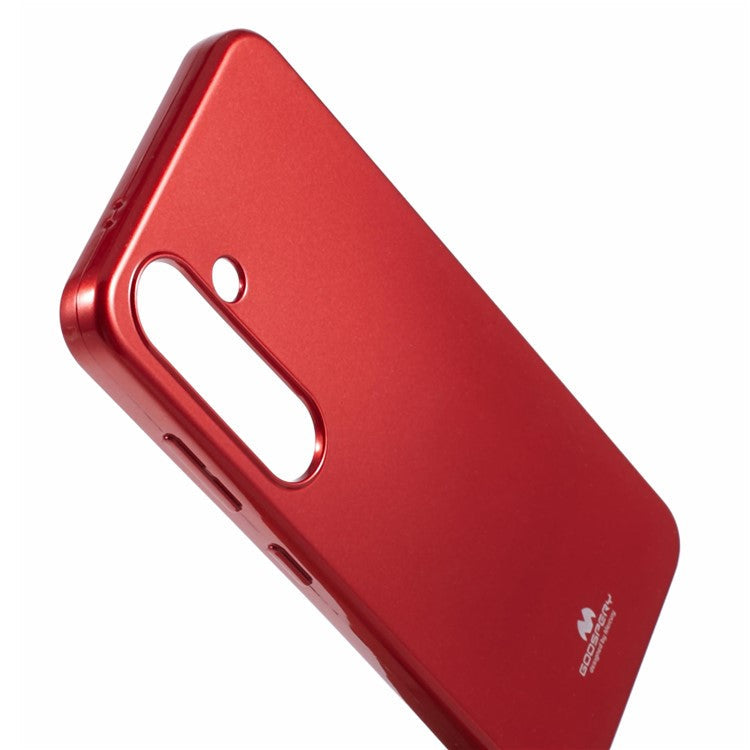 MERCURY GOOSPERY For Samsung Galaxy S24 TPU Case Sparkly Glitter Phone Protective Cover - Red