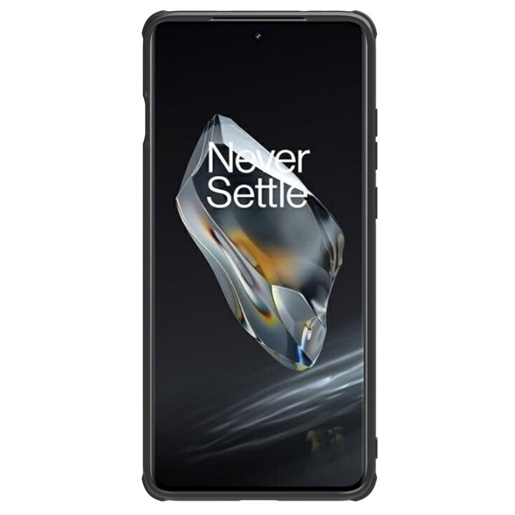 NILLKIN CamShield Prop Magnetic Series for OnePlus 12 5G Kickstand Case with Lens Cover - Black