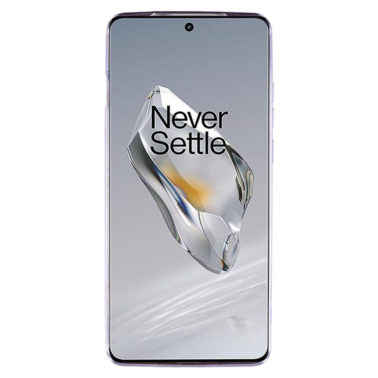 KADEM For OnePlus 12 5G Cell Phone Case Ring Kickstand Anti-scratch Glitter TPU Cover - Purple