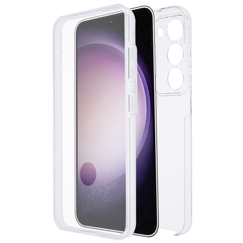 For Samsung Galaxy S24 Case with PET Film TPU+Acrylic Protective Phone Cover