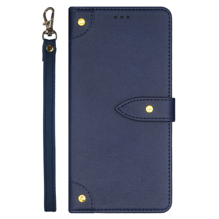 IDEWEI For Asus ROG Phone 8 5G / Phone 8 Pro 5G Case Drop-resistant Leather Card Holder Phone Cover - Blue