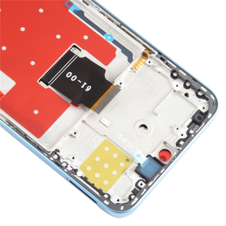 For Honor 90 Lite 5G OEM Grade S LCD Screen and Digitizer Assembly + Frame Repair Part (without Logo) - Blue