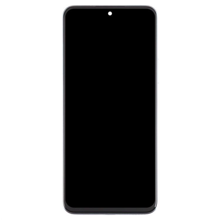 For Honor 90 Lite 5G Grade C LCD Screen and Digitizer Assembly + Frame Replacement Part (without Logo) - Silver