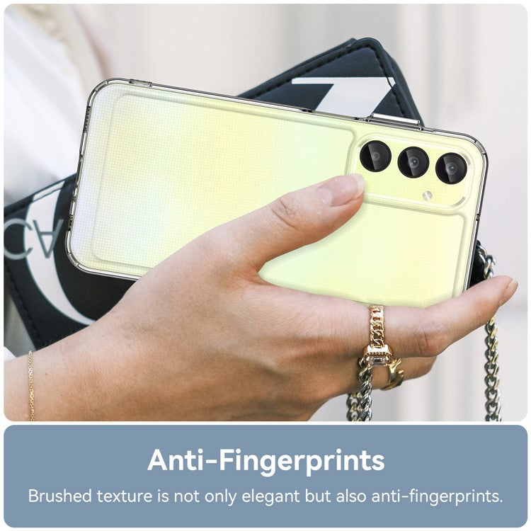For Samsung Galaxy A25 5G (Global) (161.0 x 76.5 x 8.3mm) Cell Phone Cases Candy Series TPU Protective Cover - Transparent