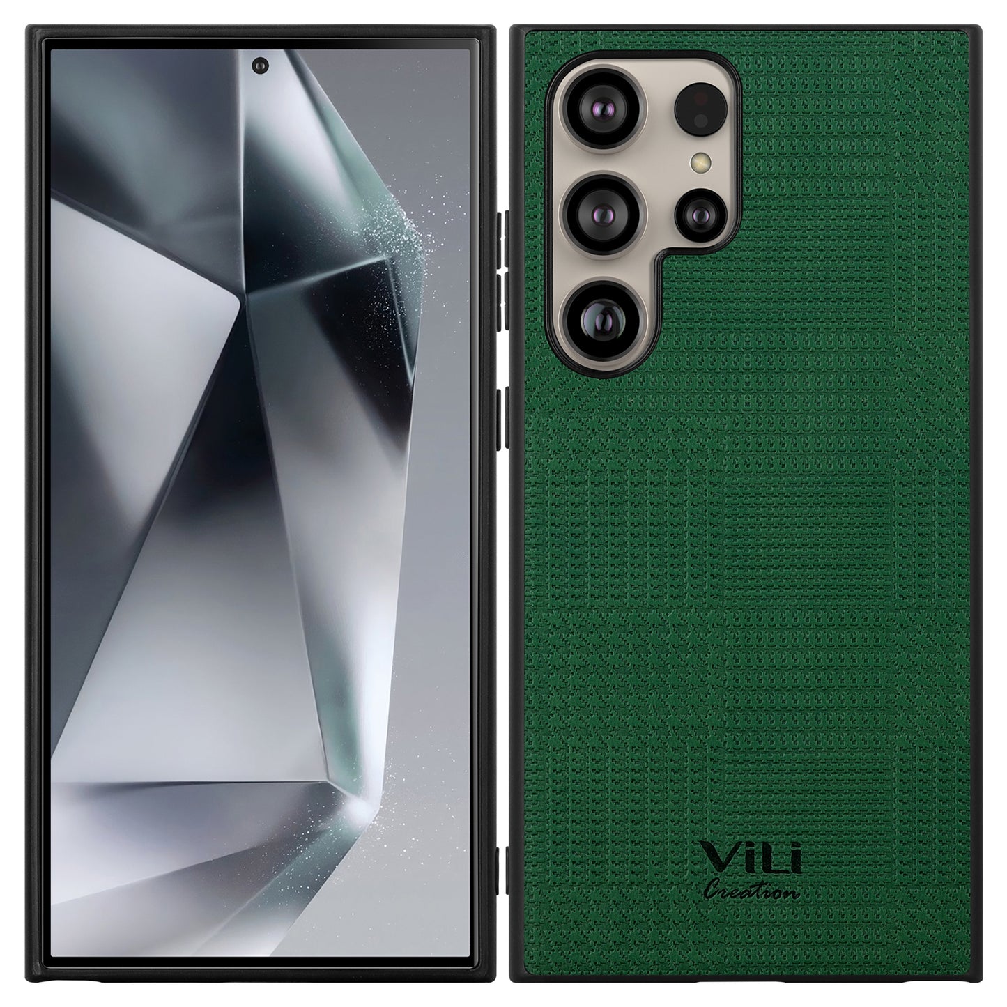 VILI TH Series for Samsung Galaxy S24 Ultra Shockproof Cover Protective Phone Case - Green