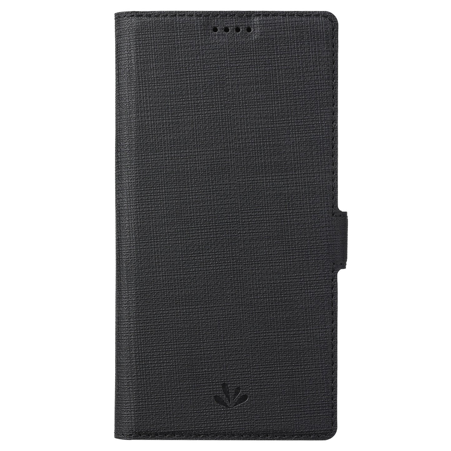 VILI DMK Series for Samsung Galaxy S24 Ultra Wallet Case PU Leather Folio Phone Cover - Black