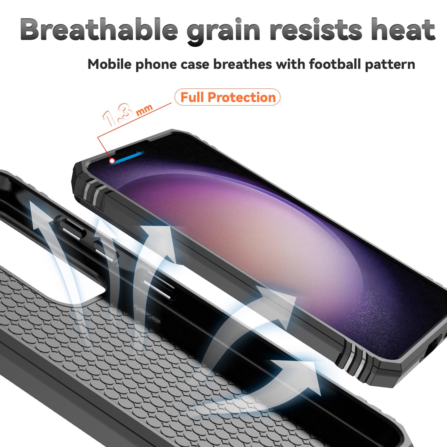 For Samsung Galaxy S24+ Armour Phone Case Camera Protection Kickstand Cover - Black
