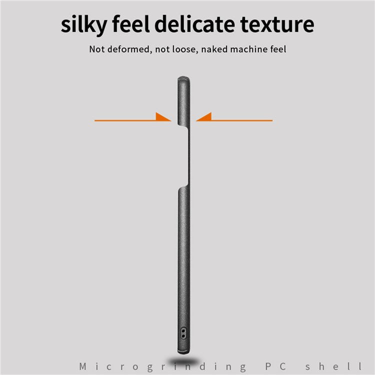 MOFI Shield Matte Series for OnePlus 12 5G Phone Case Ultra Thin PC Back Cover - Black