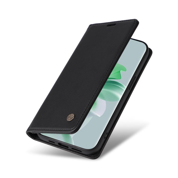 YIKATU YK-001 For Oppo Reno11 5G (Global) Leather Case Wallet Cover Magnetic Closing - Black