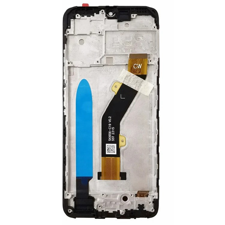 For Infinix Hot 30i Grade C LCD Screen and Digitizer Assembly + Frame Replacement Part (Without Logo)