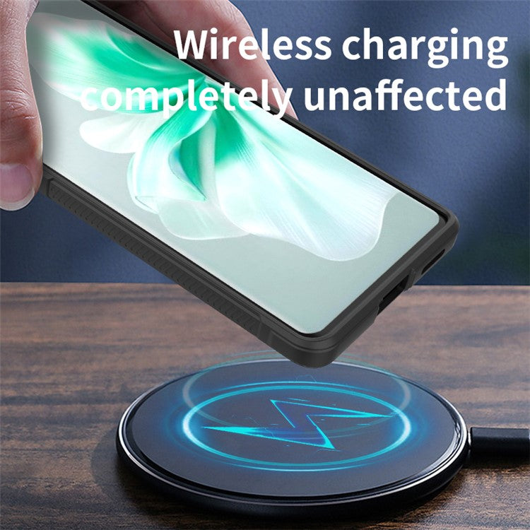 For vivo S18 Pro 5G Phone Case Anti-Scratch TPU Back Cover - Green